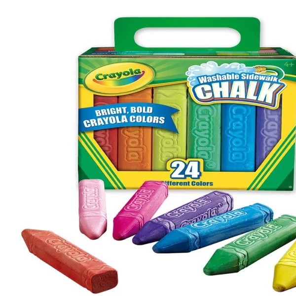 GIS GIGANTE CRAYOLA CAJA C24 PZAS.COLORES 512024 C.6